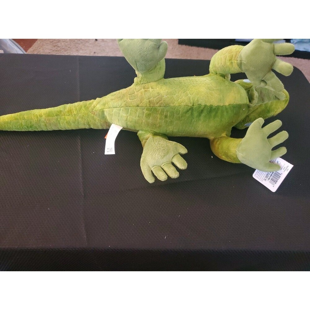 Wild Republic Iguana 24" Plush Green & Orange Lizard Stuffed Animal - Picture 6 of 8